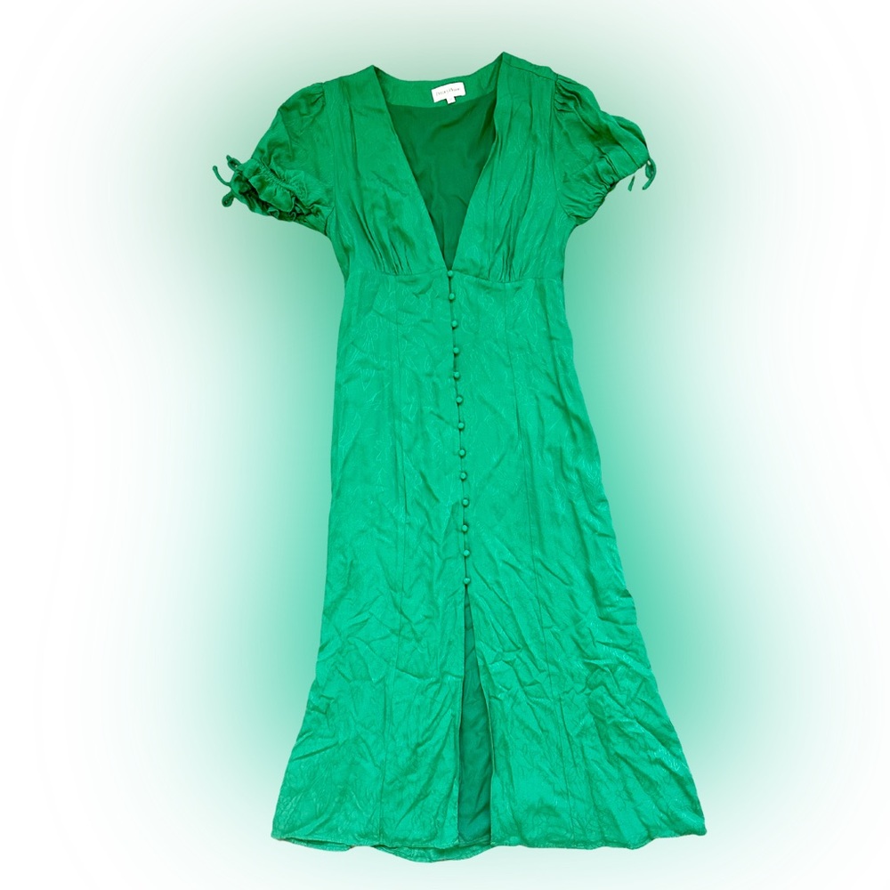 Revolve Privacy Please Leandra Button Up Midi Dre… - image 3